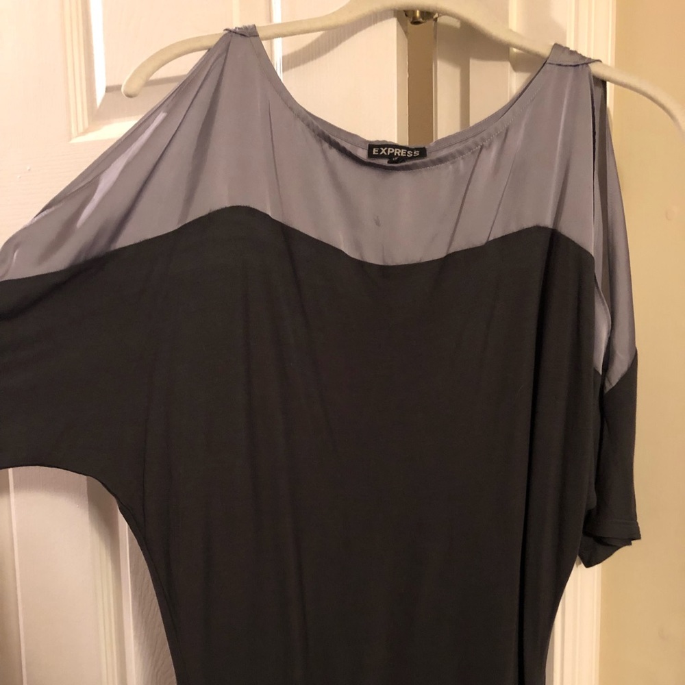 Express Cold Shoulder Top